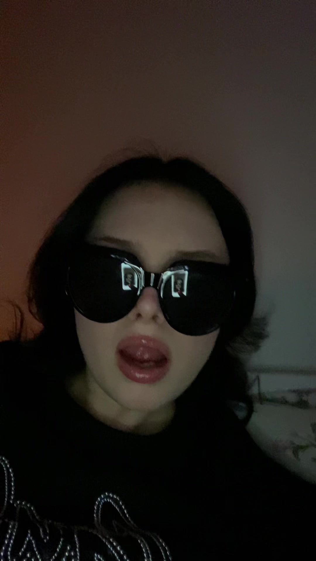 Shocked Reaction with Sunglasses and Stop Hand
