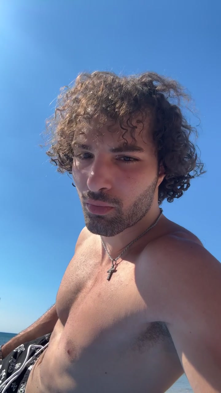 Alexandros looking at the sea