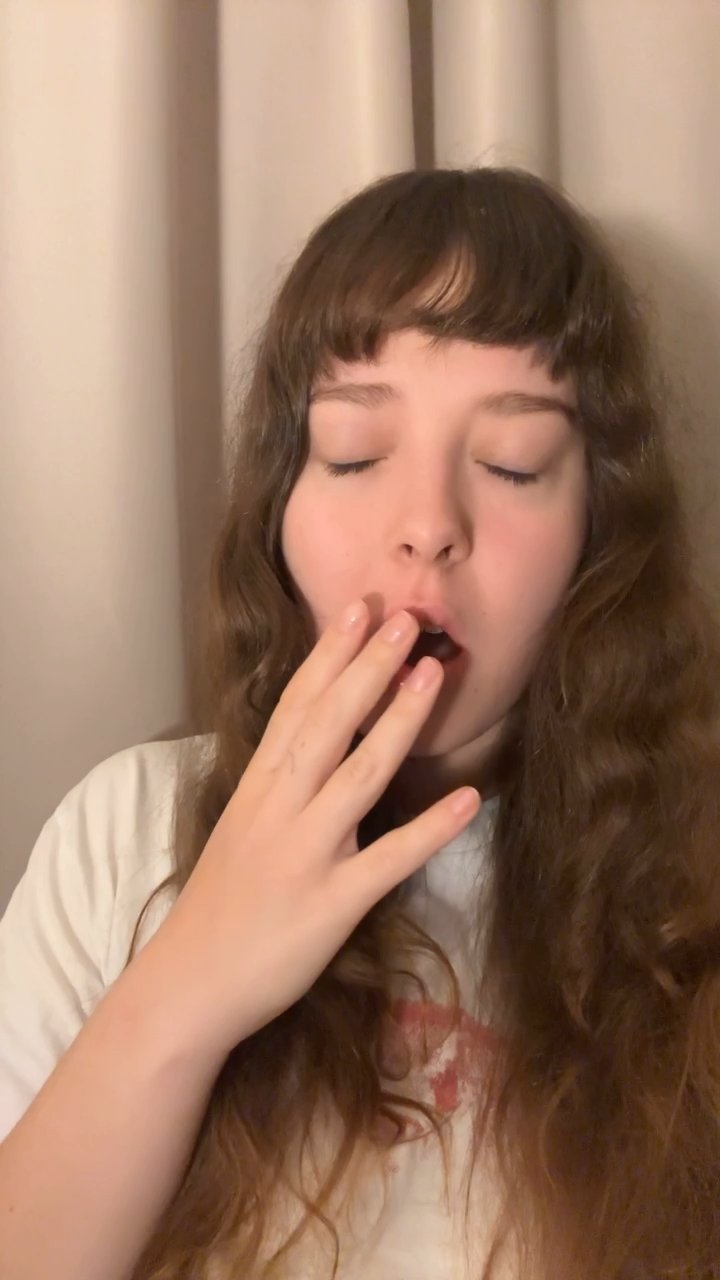 Woman Reacts with Shock and Amazement