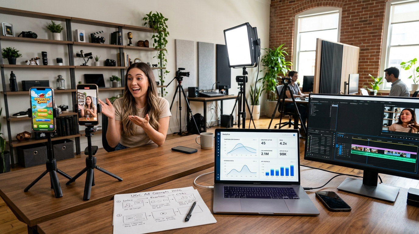 How UGC Creators Scale App Studio Content at Speed